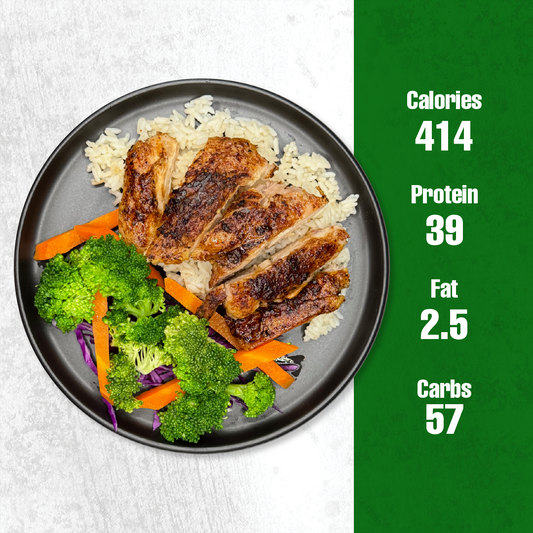 Clean Plate (Seasoned Seared Chicken)